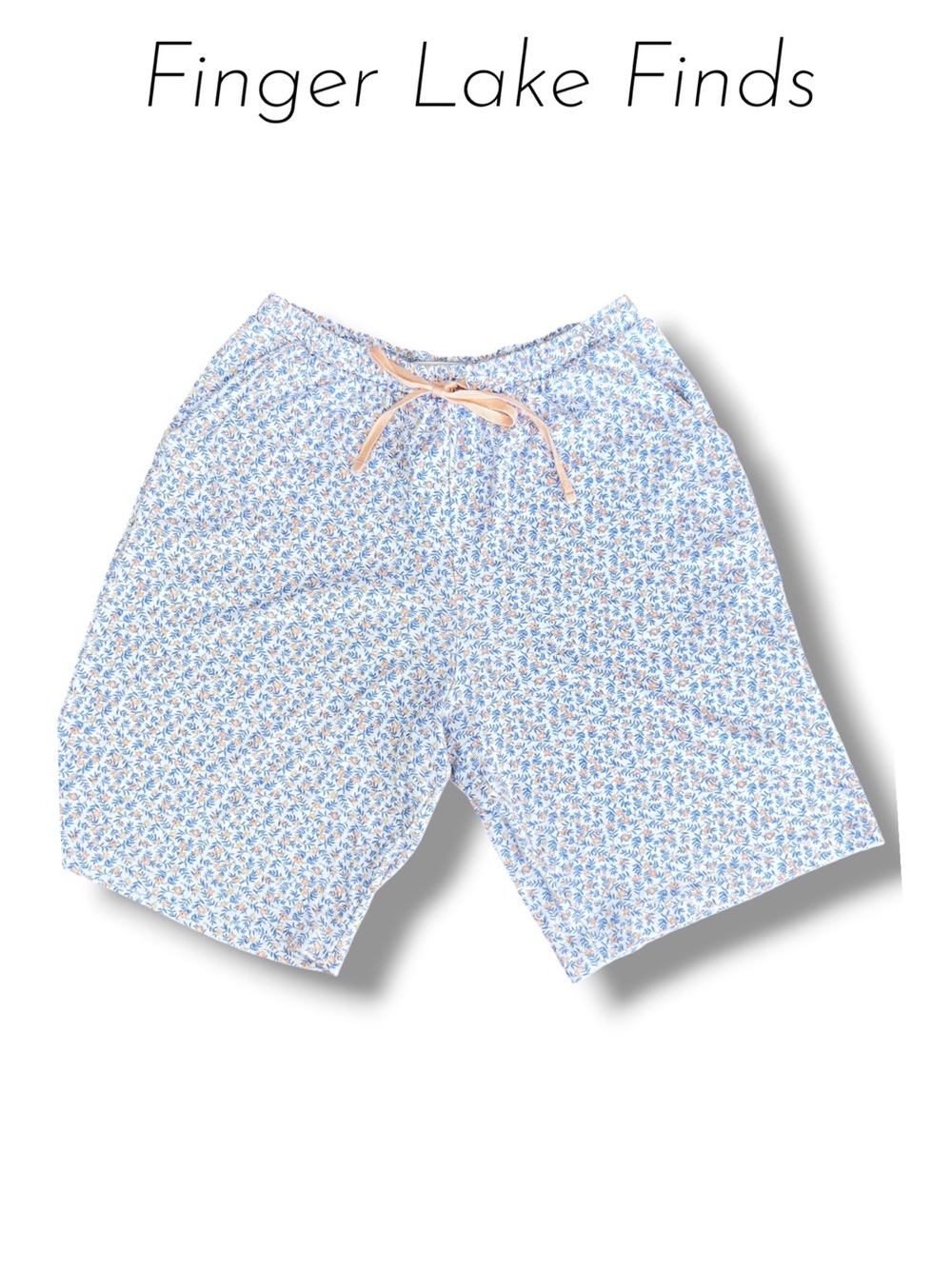Karen Neuburger Women’s Floral Drawstring PJ Shorts, L